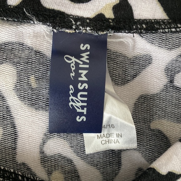 Swimsuits For All Animal Print Caroline set: Sweater with Leggings Size 14-16 - Picture 5 of 7
